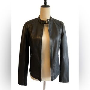 Express Faux Leather Moto Jacket